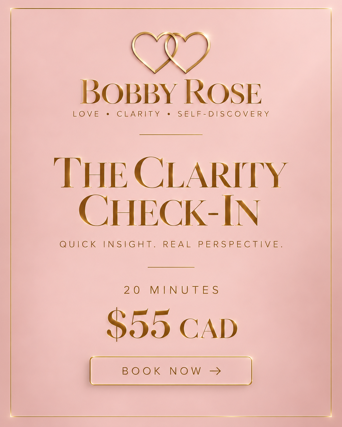 The Clarity Check-In | Bobby Rose