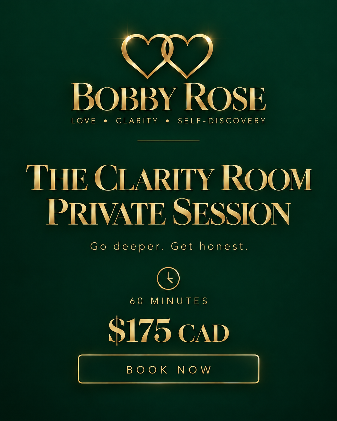 The Clarity Room Private Session | Bobby Rose