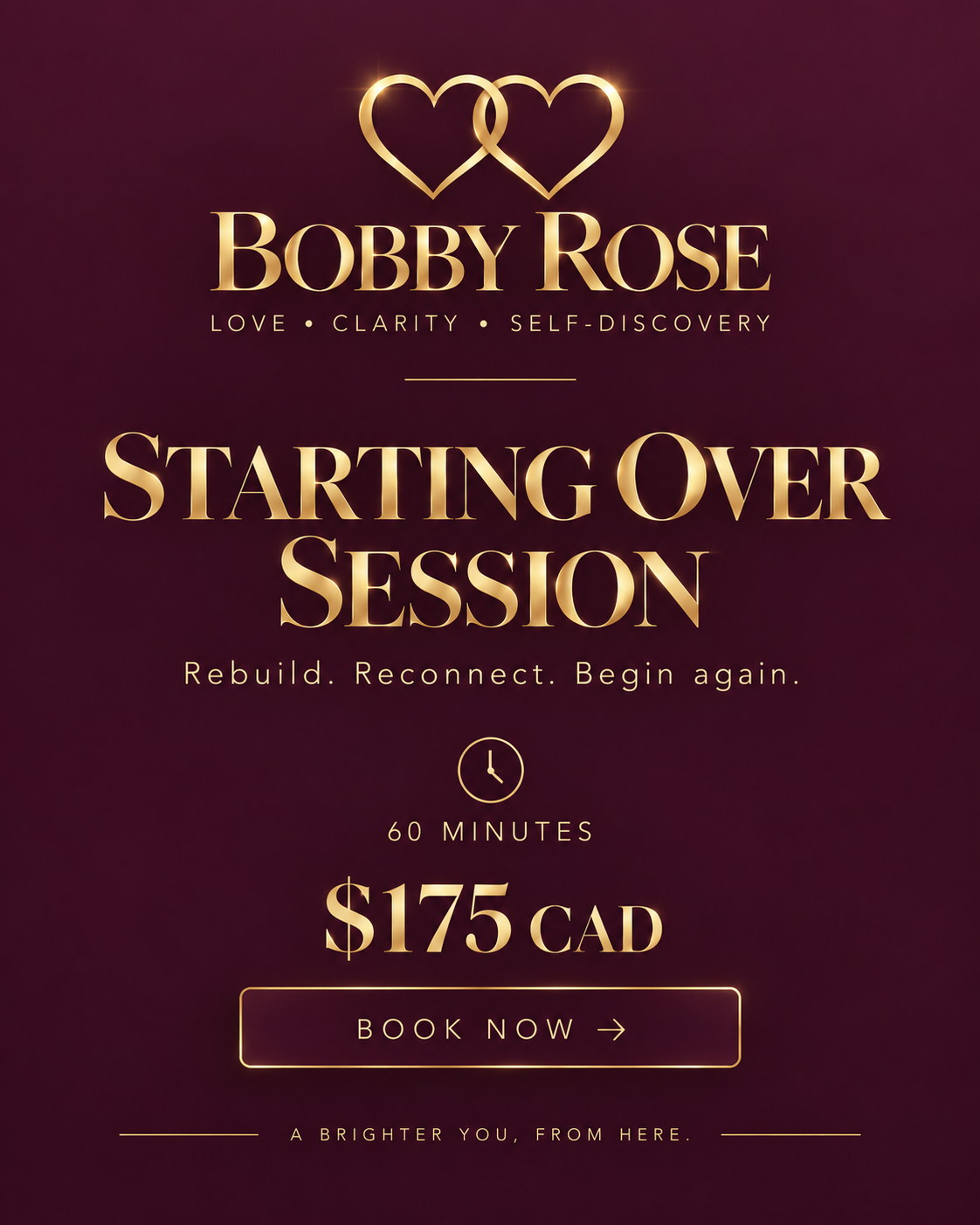 Starting Over Session | Bobby Rose