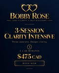 3-Session Clarity Intensive | Bobby Rose