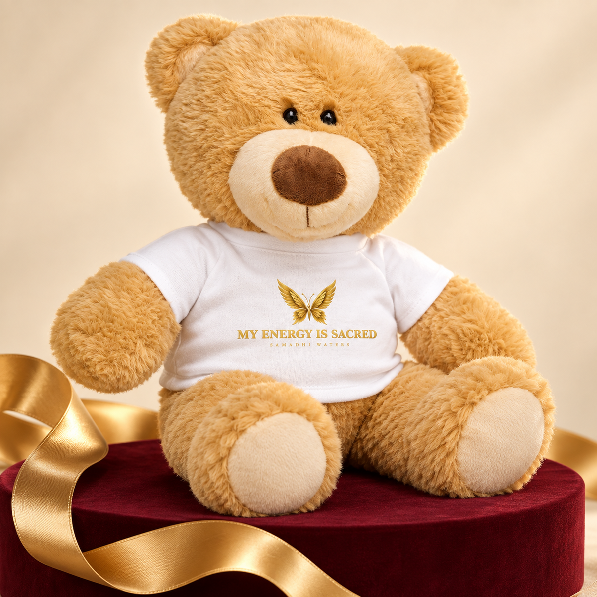 Teddy bear with a t-shirt
